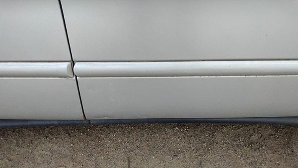 96-07 Ford Taurus Passenger Right Front Moulding From Door Trim Strip Silver Ts — photo 2