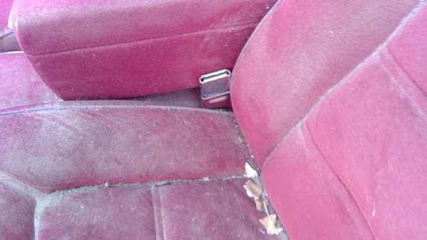 1986-1991 Olds Eighty Eight Driver Left Front Seat Belt Buckle Receiver Oem Red — photo 4