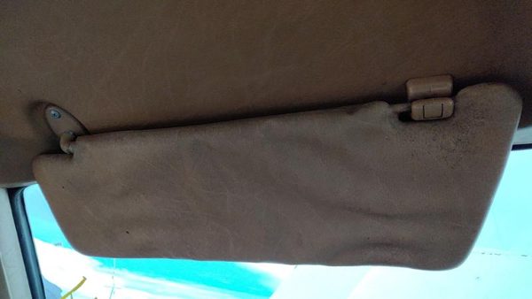 1979-1985 Mercedes 300Td Driver Left Sun Visor Oem Brown — photo 6