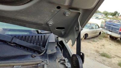 2002 GMC Sierra 2500 HD Hood Hinge RH Pewter Metallic 11U