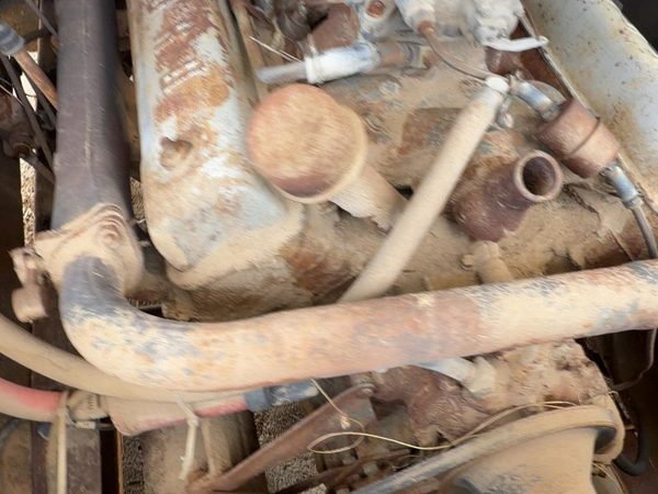 1968 Ford F350 Exhaust Crossover Pipe 330 V8 Manual 2WD Factory OEM — photo 2