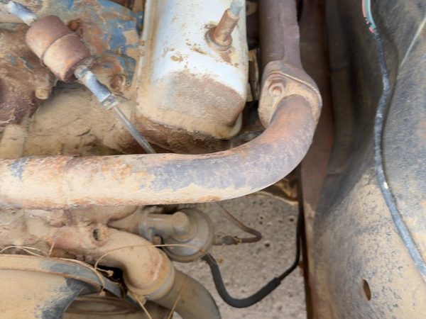 1968 Ford F350 Exhaust Crossover Pipe 330 V8 Manual 2WD Factory OEM — photo 3
