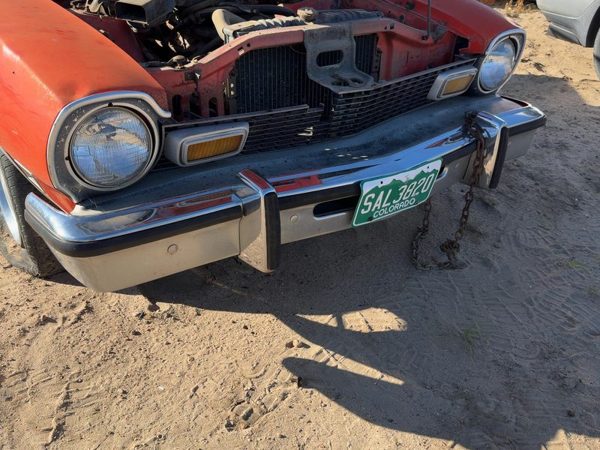 1974-1977 Ford Maverick Front Bumper With Brackets Assembly Oem D6Dz17757C — photo 1