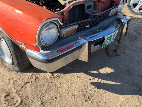 1974-1977 Ford Maverick Front Bumper With Brackets Assembly Oem D6Dz17757C — photo 4