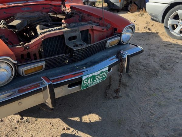 1974-1977 Ford Maverick Front Bumper With Brackets Assembly Oem D6Dz17757C — photo 5