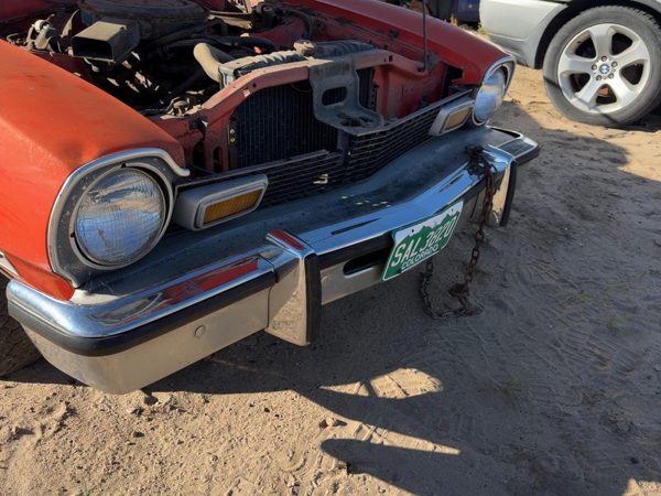 1974-1977 Ford Maverick Front Bumper With Brackets Assembly Oem D6Dz17757C — photo 6