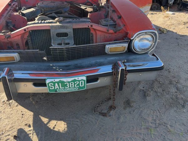 1974-1977 Ford Maverick Front Bumper With Brackets Assembly Oem D6Dz17757C — photo 8