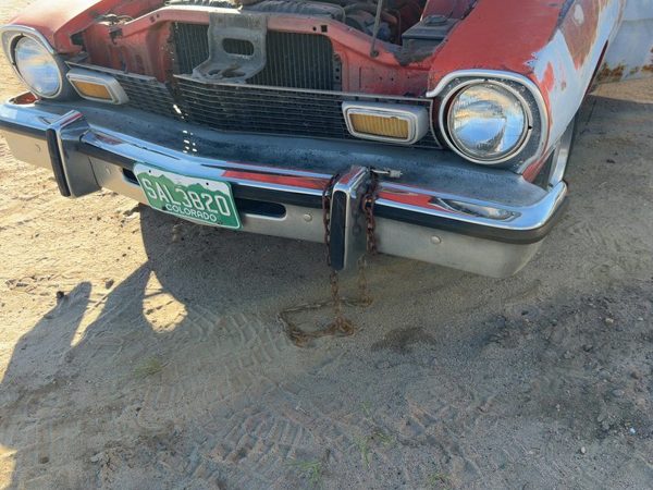 1974-1977 Ford Maverick Front Bumper With Brackets Assembly Oem D6Dz17757C — photo 10