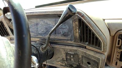 1987-1990 Ford F150 Trim Bezel Around Speedometer Oem Dash Surround Panel Brown