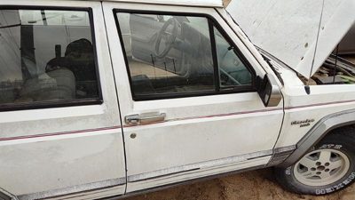 1992 Jeep Cherokee Front Door RH White