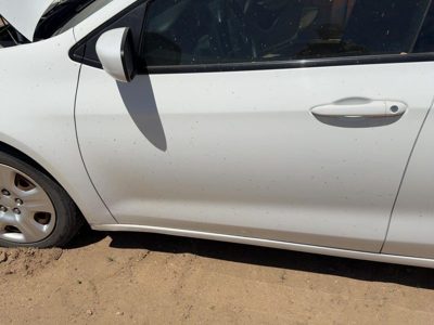 2013 Dodge Dart Front Door LH White PW7