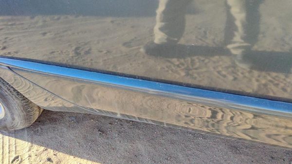 98-04 Intrepid Passenger Right Rear Moulding From Door Back Trim Steel Blue Pbq — photo 4