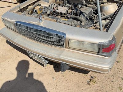 1991-1996 Buick Century Complete Header Panel Assembly Oem Gold 10161178