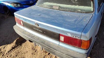 1989 Honda Civic Trunk/decklid/hatch/tailgate Blue