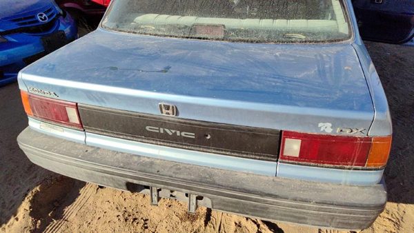 1989 Honda Civic Trunk/decklid/hatch/tailgate Blue — photo 4