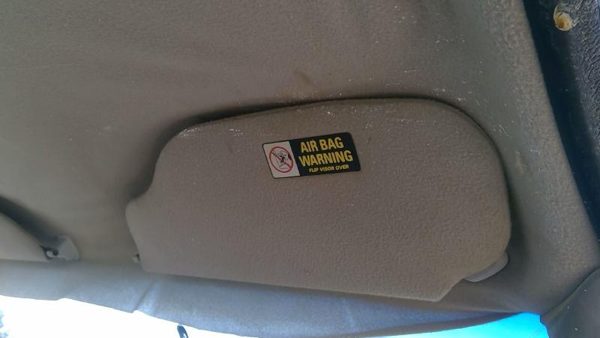 1999-2007 F250 Super Duty Passenger Right Sun Visor Oem — photo 6