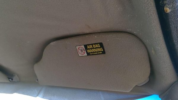 1999-2007 F250 Super Duty Passenger Right Sun Visor Oem — photo 7