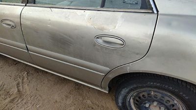 1997 Buick Century Rear Door LH Silver