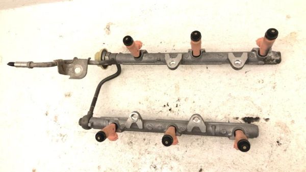 2004-2008 Toyota Highlander Complete Fuel Rail With Injectors Set Loaded Oem — photo 6