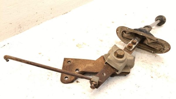 86 Dodge Ram W250 4x4 Shifter Lever Assembly With Linkage 4wd T Case Shift Unit — photo 6