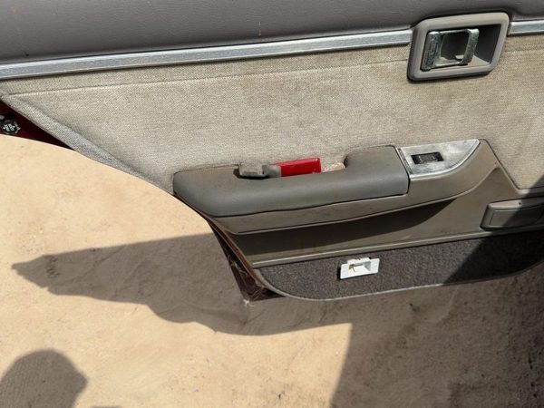 85-88 Maxima Driver Left Rear Door Trim Panel With Switches Back 4Dr Sedan Gray — photo 8