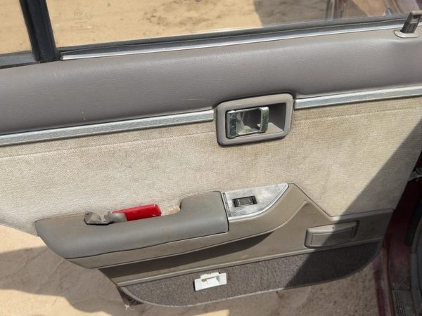 85-88 Maxima Driver Left Rear Door Trim Panel With Switches Back 4Dr Sedan Gray — photo 7