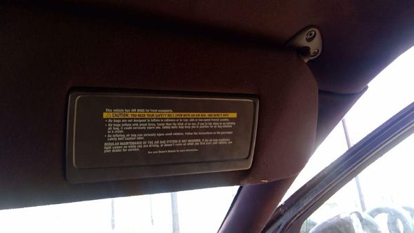 93-96 Cadillac Fleetwood Passenger Right Sun Visor Oem Maroon — photo 7