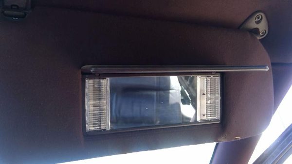 93-96 Cadillac Fleetwood Passenger Right Sun Visor Oem Maroon — photo 9