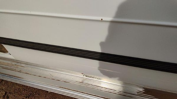 1992-1996 Gmc Van 3500 Driver Left Rear Moulding On Quarter Panel Oem — photo 4