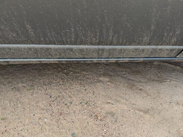 98-04 Seville Passenger Right Rear Moulding From Door Back Lower Sedan Thunder G — photo 5