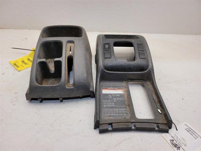 99 Grand Vitara center Console Assembly Floor Trim Bezel Surround Gray Auto Tran