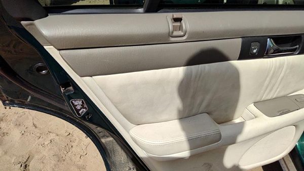 98-00 Cadillac Seville Driver Left Rear Inside Door Trim Panel Only Back Tan 503 — photo 2