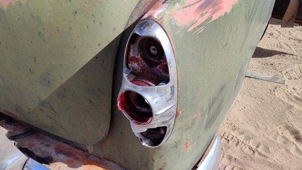 53 Chevy Bel Air 150 Sedan Passenger Right Tail Light Housing Chrome Brake Lamp — photo 1