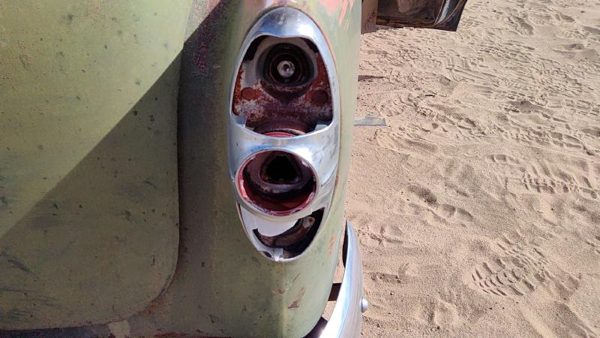 53 Chevy Bel Air 150 Sedan Passenger Right Tail Light Housing Chrome Brake Lamp — photo 3