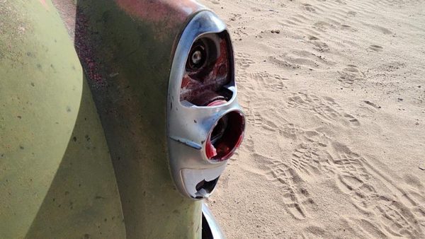 53 Chevy Bel Air 150 Sedan Passenger Right Tail Light Housing Chrome Brake Lamp — photo 6