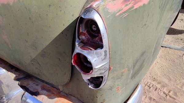 53 Chevy Bel Air 150 Sedan Passenger Right Tail Light Housing Chrome Brake Lamp — photo 2