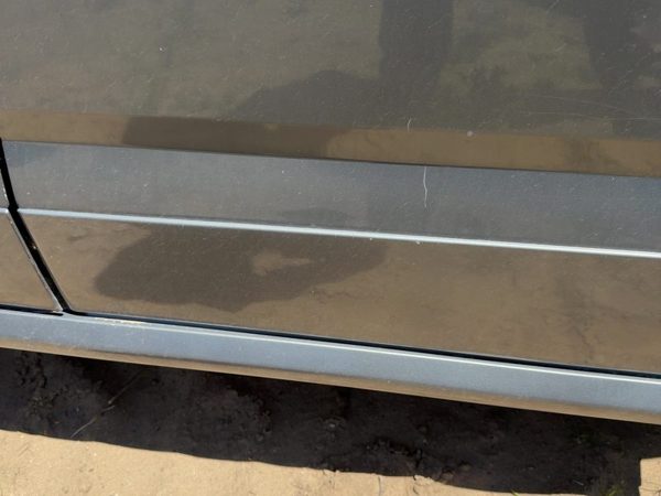 04-05 Srx Driver Left Rear Moulding From Door Oem Back Trim Strip Silver 42U — photo 2