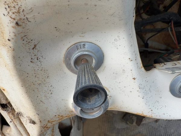 1967-1972 Ford F350 Air Control Knob with Cable Manual 2WD Factory OEM — photo 3