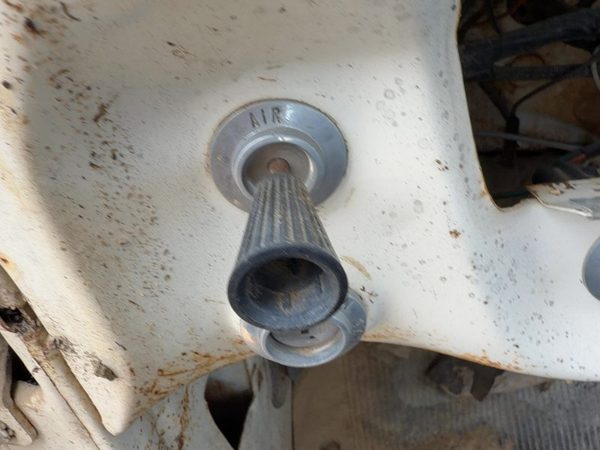 1967-1972 Ford F350 Air Control Knob with Cable Manual 2WD Factory OEM — photo 5