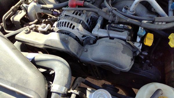 00-04 Legacy Outback Drive Belt Shield Engine Cover Oem 2.5L — photo 4