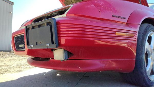 1991-1995 Grand Prix Front Bumper Cover Assembly Oem Red 2 Door 10252361 — photo 11