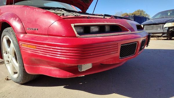 1991-1995 Grand Prix Front Bumper Cover Assembly Oem Red 2 Door 10252361 — photo 3
