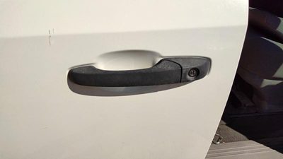 2008-2009 Dodge Grand Caravan Driver Left Front Outside Door Handle White Pw1