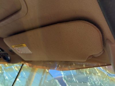 1998 Lincoln Navigator Sun Visor RH Tan Kx