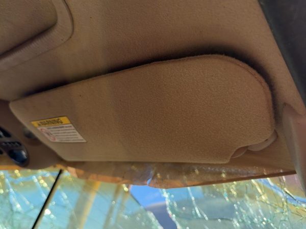 1998 Lincoln Navigator Sun Visor RH Tan Kx — photo 1
