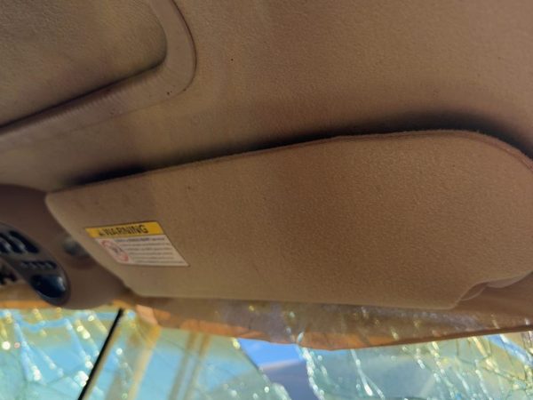 1998 Lincoln Navigator Sun Visor RH Tan Kx — photo 3