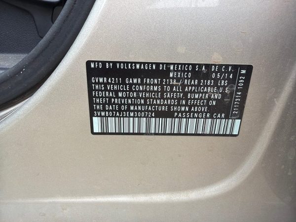2014 Volkswagen Jetta Ignition Coil/ignitor 1.8L — photo 6
