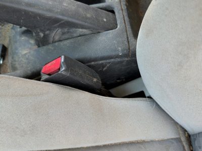 2005-2010 Chevy Cobalt Driver Left Front Seat Belt Buckle Receiver Oem Gray 14B
