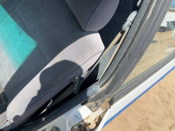 1994 Subaru Legacy Rhd Driver Left Front Seat Belt Retractor Oem Shoulder Gray — photo 4