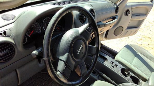 2005 Jeep Liberty Steering Wheel OEM Gray D5 ur71dx9ab — photo 4
